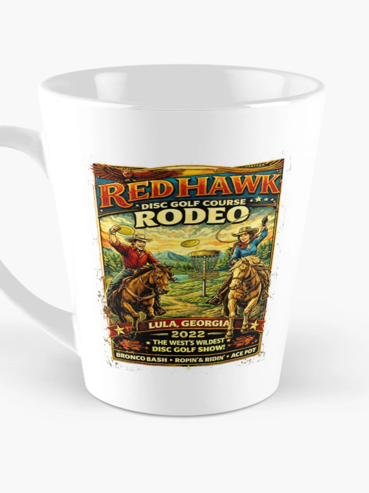 Thumbnail 3 of 4, Coffee Mug, Red Hawk Rodeo designed and sold by DiscLula.