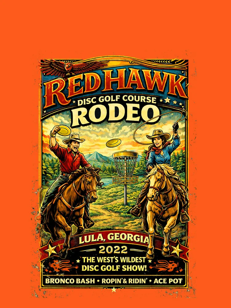Thumbnail 5 of 5, iPhone Case, Red Hawk Rodeo designed and sold by DiscLula.