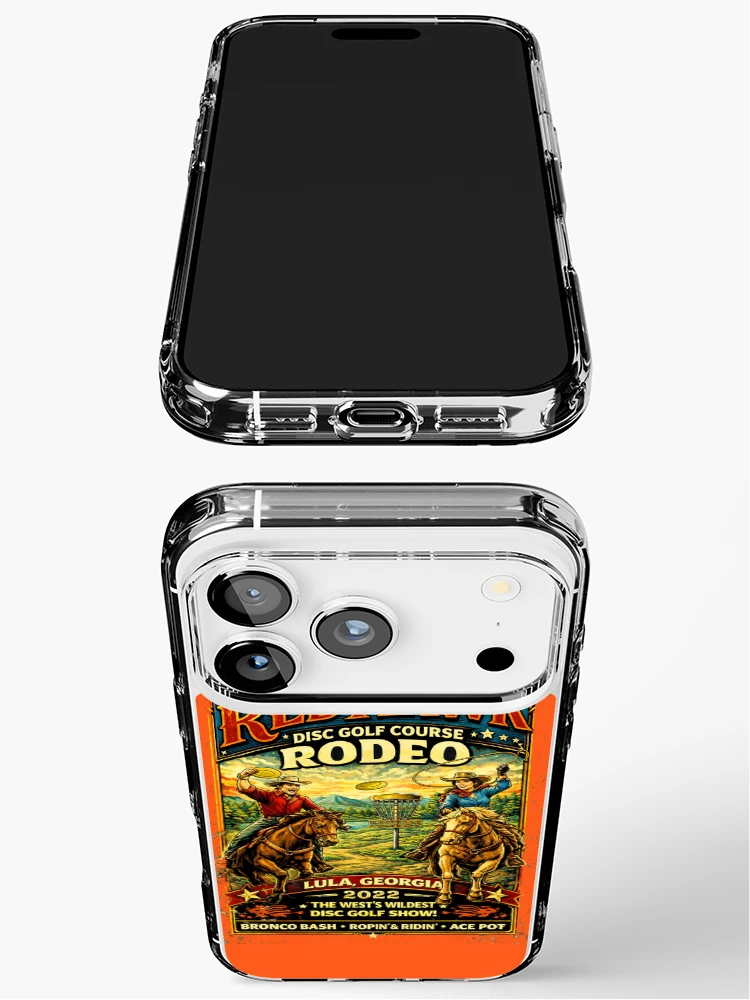 Thumbnail 3 of 5, iPhone Case, Red Hawk Rodeo designed and sold by DiscLula.