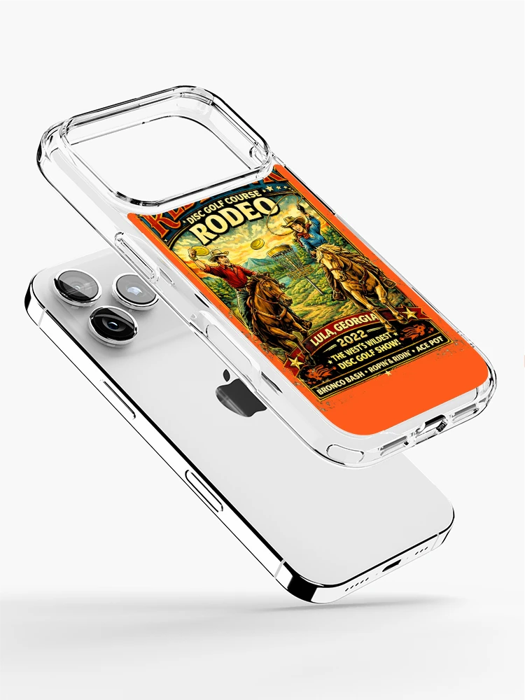 Thumbnail 2 of 5, iPhone Case, Red Hawk Rodeo designed and sold by DiscLula.