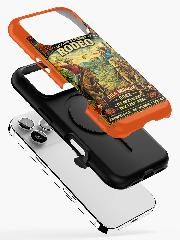Thumbnail 2 of 4, iPhone Case, Red Hawk Rodeo designed and sold by DiscLula.