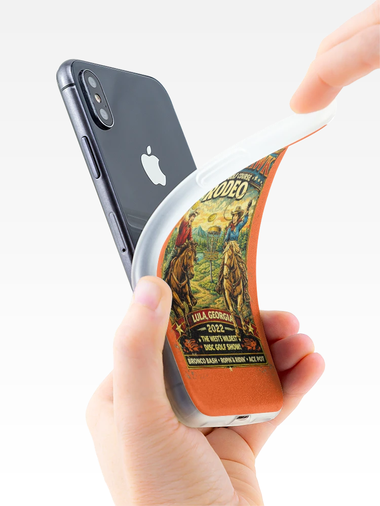 Thumbnail 4 of 5, iPhone Case, Red Hawk Rodeo designed and sold by DiscLula.
