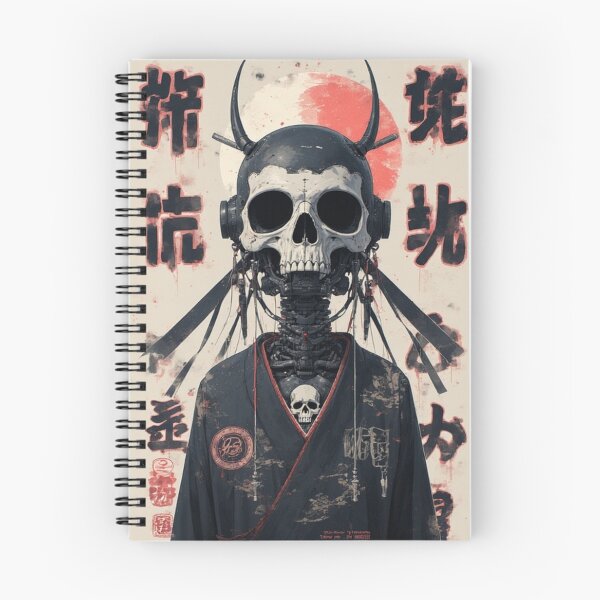 Item preview, SAMURAI SKULLS: Honor, After Death designed and sold by FANTASY FRENZY.