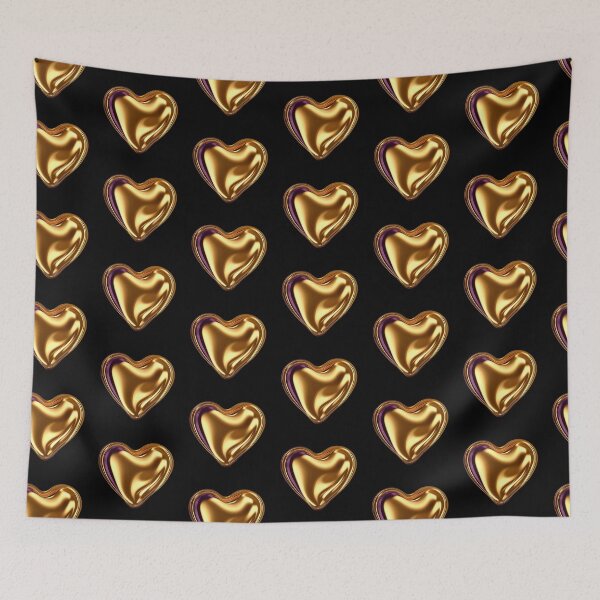 Item preview, Luxury Liquid Gold and Purple Chrome Heart designed and sold by Quotable Gear.