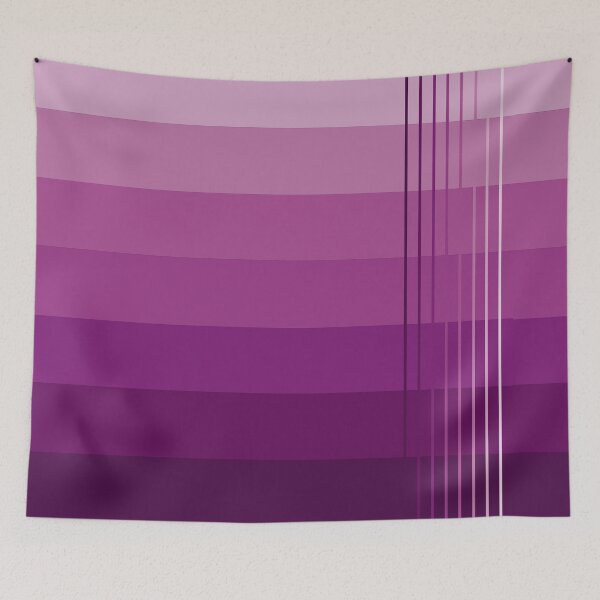 Item preview, A simple design in shades of lilac to dark eggplant designed and sold by Cherevan.