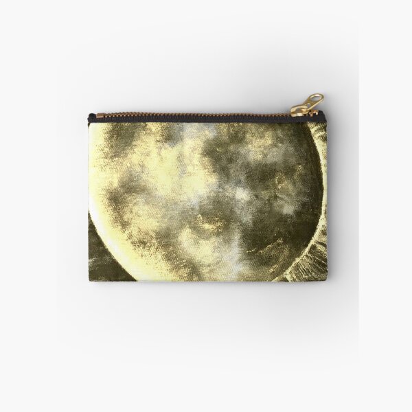 Item preview, Eclipse painting, night sky, ink designed and sold by GiSilver.