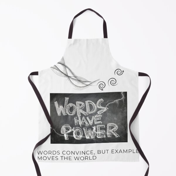 Item preview, Words Have Power - Inspirational Quote designed and sold by SidonStudioPT.