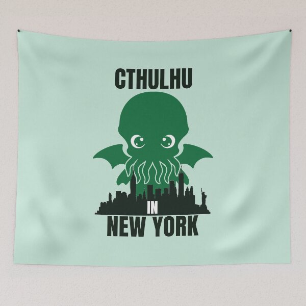 Item preview, Cthulhu in New York with letters designed and sold by Cute&B.
