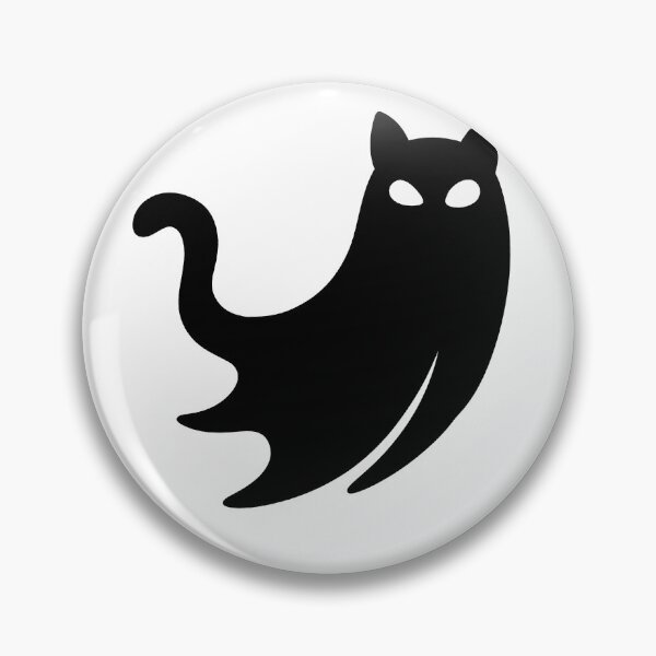 Item preview, Ghost Cat (white bg) designed and sold by byebyesally.