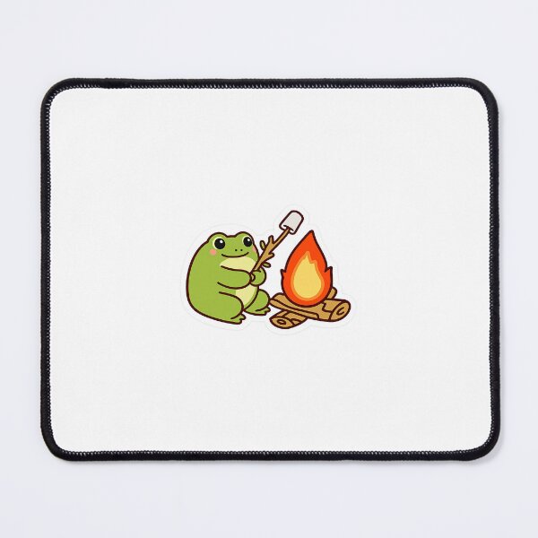 Item preview, FROG ROASTING MARSHMALLOW - STICKER designed and sold by CROFTARTS.