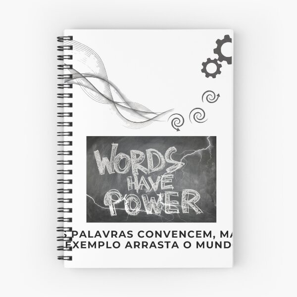 Item preview, As palavras têm poder - Frase Inspiradora designed and sold by SidonStudioPT.