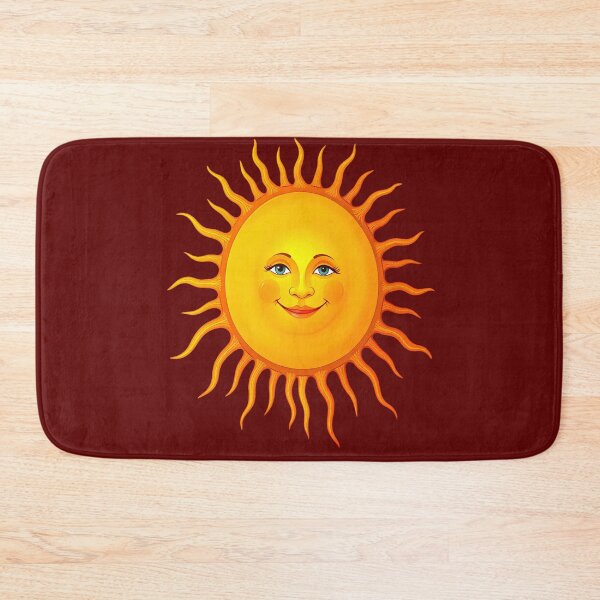 Item preview, Sun cartoon with face designed and sold by Creative Visualize.