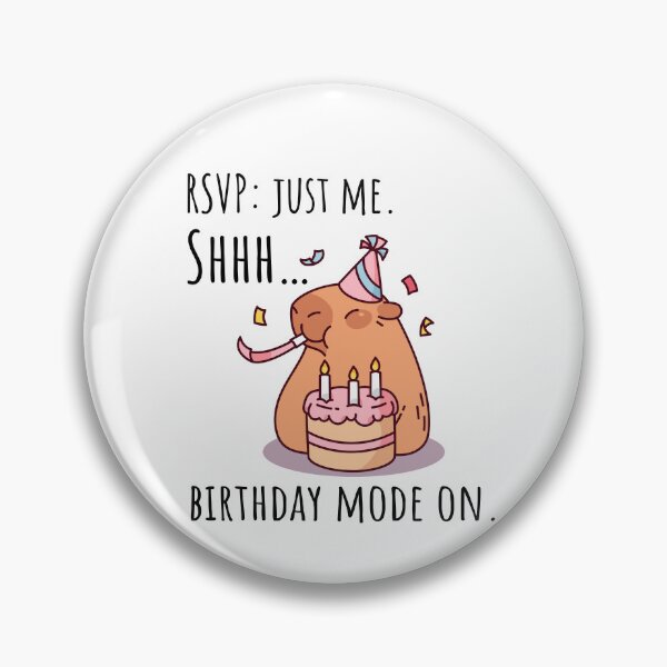 Item preview, ? Silent Birthday Mode: Introverts Edition designed and sold by Dinaelsherkawy.