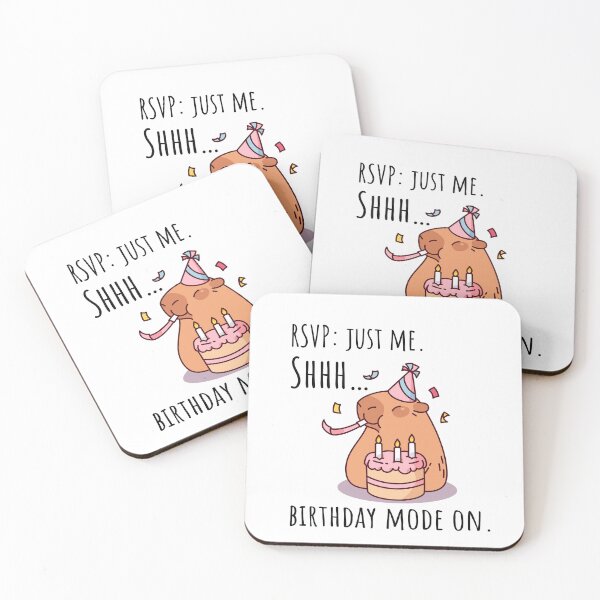 Item preview, ? Silent Birthday Mode: Introverts Edition designed and sold by Dinaelsherkawy.