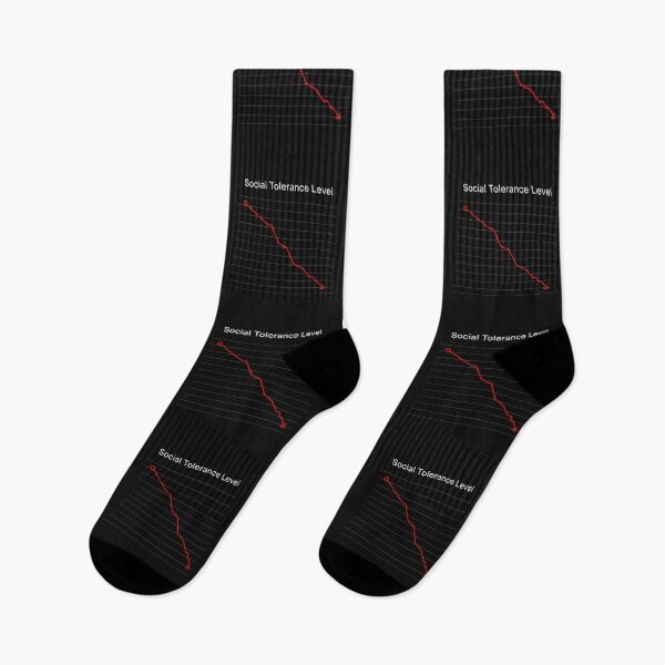 Item preview, Social Tolerance Level Descending Graph Tech Art designed and sold by artlife4.