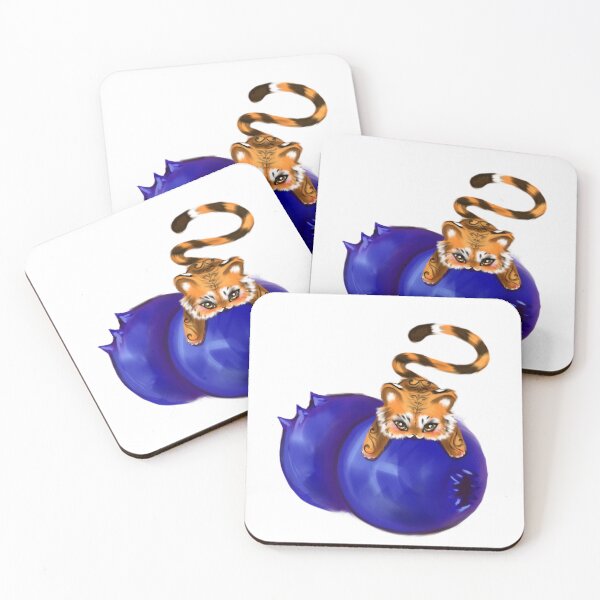 Item preview, Blueberry Tiger designed and sold by PotatoZindagi.