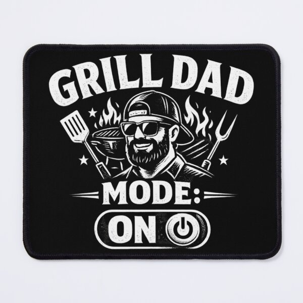 Item preview, Grill Dad Mode ON Funny BBQ Dad Switch Backyard Barbecue King Gift designed and sold by Ladys-Gents.