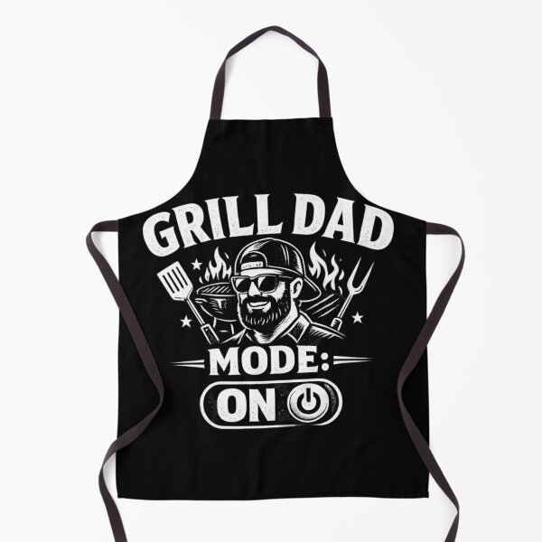 Item preview, Grill Dad Mode ON Funny BBQ Dad Switch Backyard Barbecue King Gift designed and sold by Ladys-Gents.