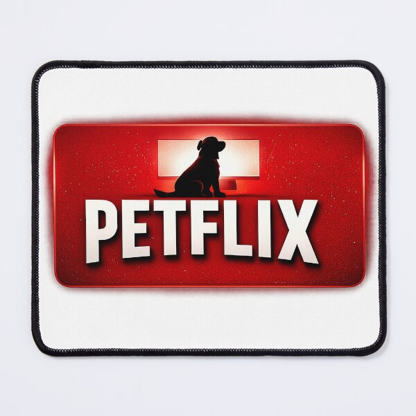Item preview, Petflix Logo Funny Dog Shirt – Cute Pet Watching TV Design designed and sold by RED-MAR store.