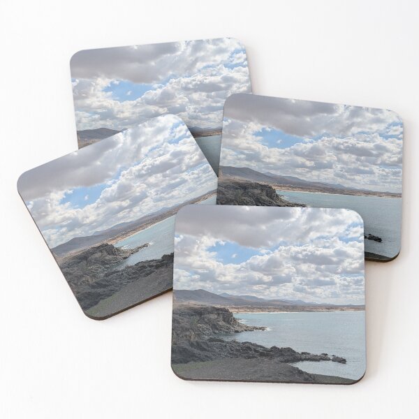 Item preview, Rocky coast by the sea – vastness, clouds & waves designed and sold by Wanderlicht.