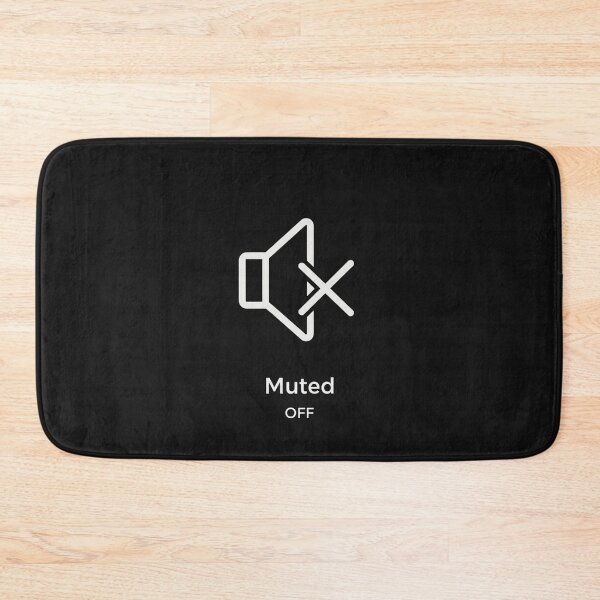 Item preview, Muted OFF Minimalist Tech Audio Icon Art designed and sold by artlife4.