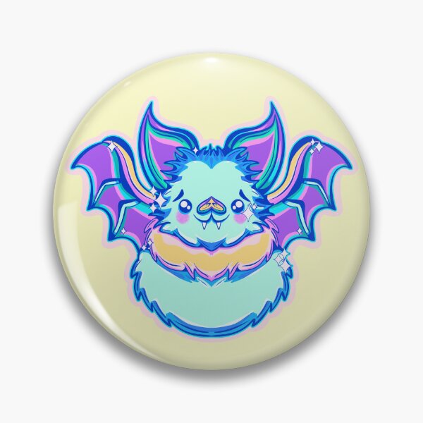 Item preview, light blue Bat designed and sold by crestfallenmermaid.
