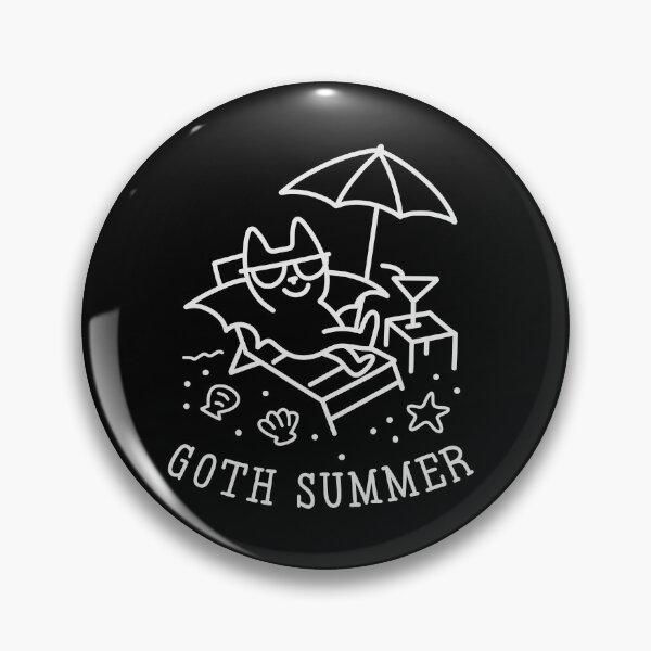 Item preview, Goth Summer Bat designed and sold by byebyesally.