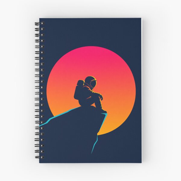 Item preview, Lonely Astronaut Cliff Sunset Minimal designed and sold by Creative_Canvas.