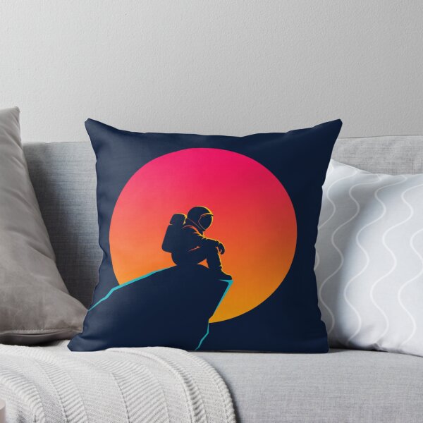Artikelvorschau, Einsamer Astronaut, Klippe, Sonnenuntergang, Minimalismus entworfen und verkauft von Creative_Canvas.