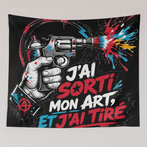 Item preview, I Brought Out My Art, And I Shot – Graffiti Rebellion Design designed and sold by creatix-boutik.