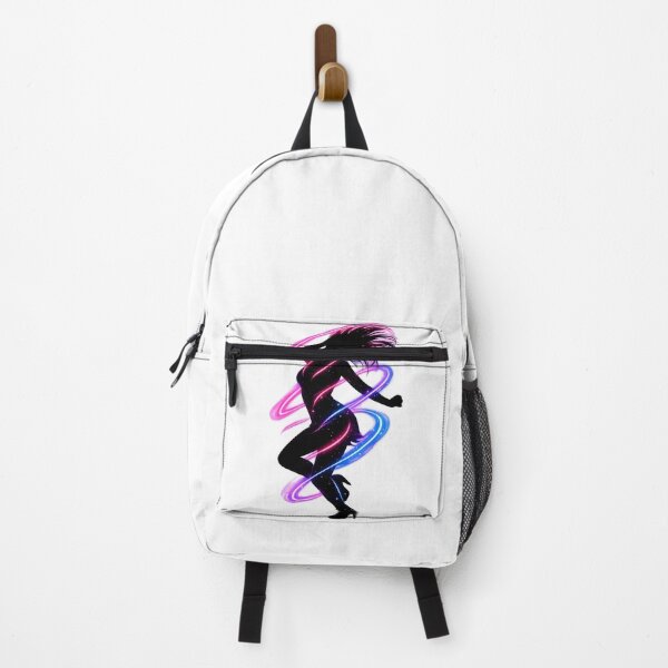 Item preview, Neon Dance Silhouette – Glow Light Trails Dancer Design designed and sold by darkan1.