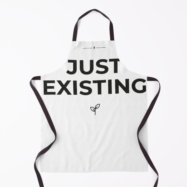 Item preview, Just Existing Minimalist Quote – Aesthetic Mental Health Design designed and sold by JA World - Art & Design.