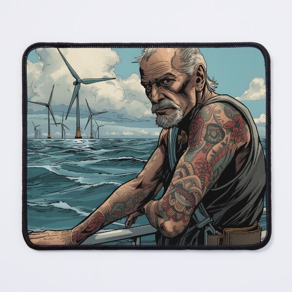 Item preview, Ink and Energy: The Old Salt designed and sold by MarineIndustry.