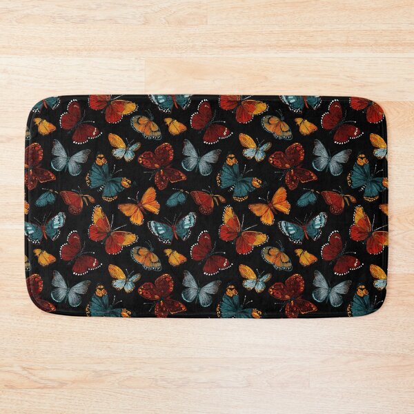Item preview, Colorful Vintage Butterfly Nature Pattern Art designed and sold by NicolasGlowArt.