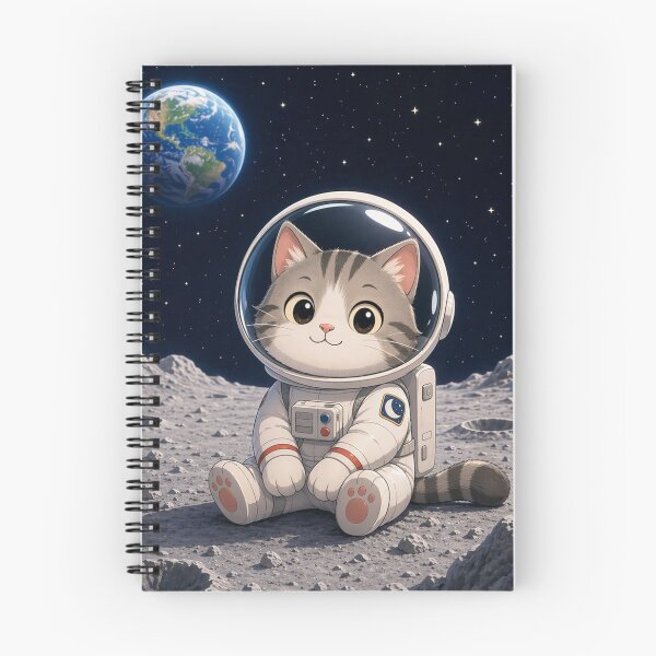 Item preview, Apollo 11 Cat Astronaut Moon Landing Graphic designed and sold by edilbertobuitrago.