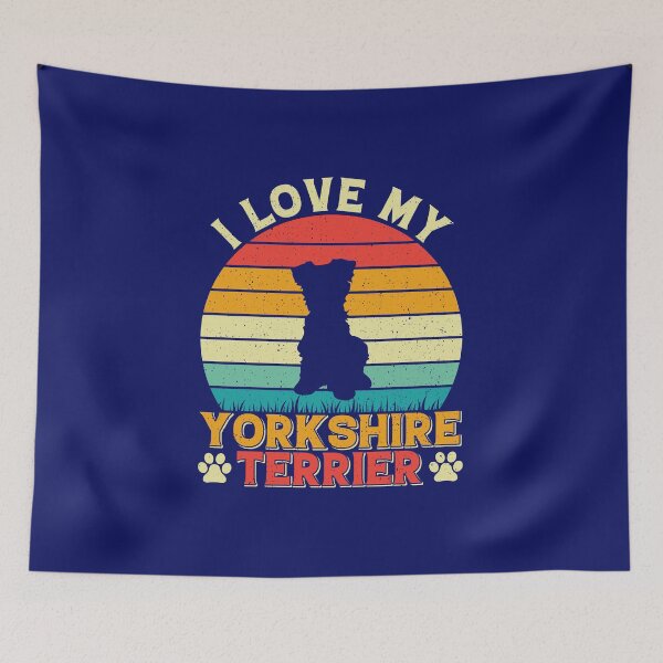 Item preview, I Love my Yorkshire Terrier Sassy Yorkshire Terrier Mom Aesthetic Shirt  designed and sold by MalwasBasket.