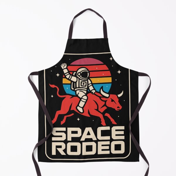 Item preview, Retro Astronaut Steer Wild Ride Galaxy designed and sold by Tsugraf Designs.