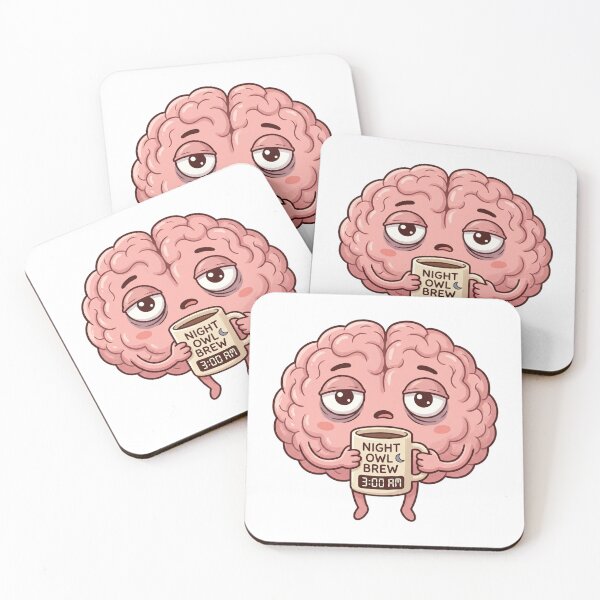 Item preview, Funny ADHD Brain Shirt – Night Owl Brew 3AM Coffee | Neurodivergent Humor Design designed and sold by Joruproyect.