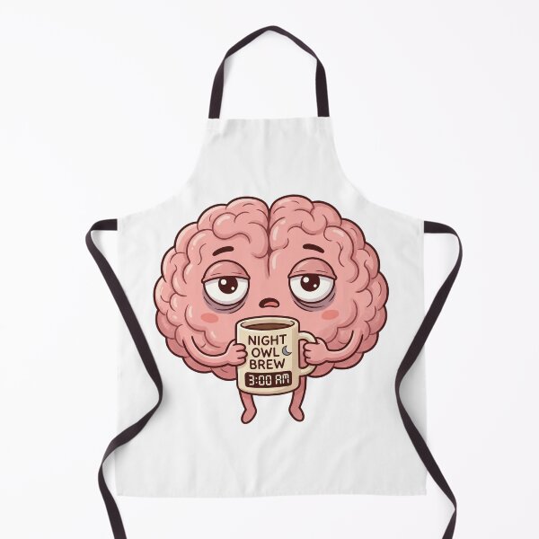 Item preview, Funny ADHD Brain Shirt – Night Owl Brew 3AM Coffee | Neurodivergent Humor Design designed and sold by Joruproyect.