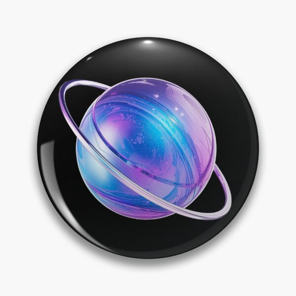 Item preview, Iridescent Liquid Crystal Planet with Rings designed and sold by Quotable Gear.