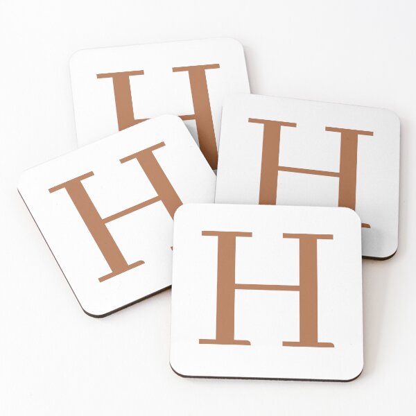 Item preview, Brown H Initial designed and sold by Ruby Power.