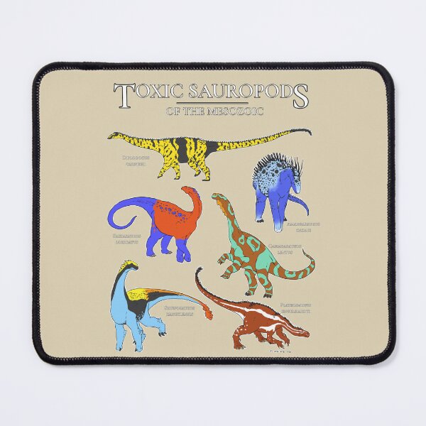 Item preview, Toxic Sauropods of the Mesozoic designed and sold by T.K. Arispe.