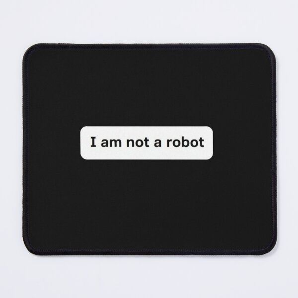 Item preview, I Am Not a Robot Funny Minimalist Tech Graphic Art designed and sold by artlife4.