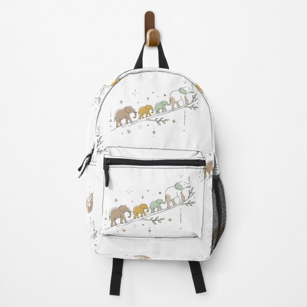 Item preview, Mystical Celestial Elephant Family Walking Art designed and sold by BestChoiceService.