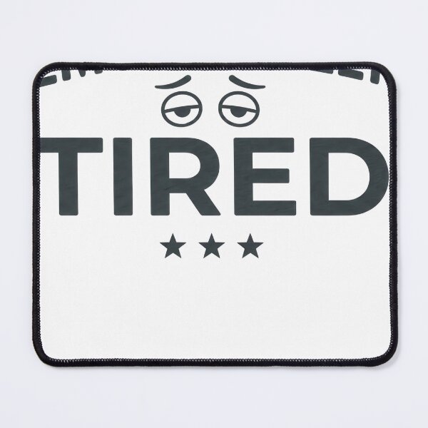 Item preview, Emotionally Tired Quote – Mental Health Aesthetic Design designed and sold by JA World - Art & Design.