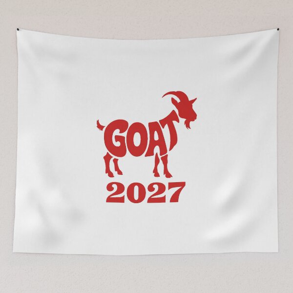 Item preview, Year Red GOAT 2027  designed and sold by jkrphoto.