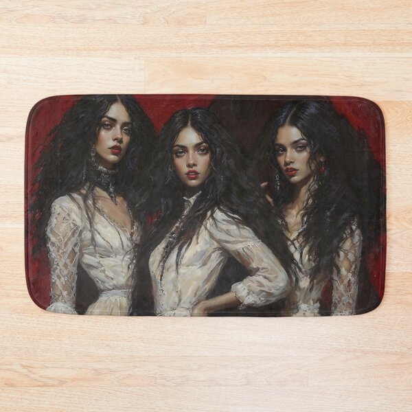 Item preview, Three Witches Coven Gothic Lace Art designed and sold by DarkHolyQueen.