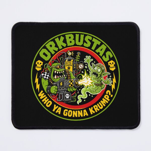 Item preview, Orkbustas! Who Ya Gonna Krump! designed and sold by Forged in the Warp.