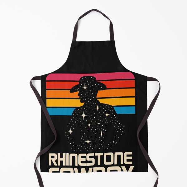 Item preview, Starry Cowboy Silhouette Retro Sunset Stripes designed and sold by Tsugraf Designs.