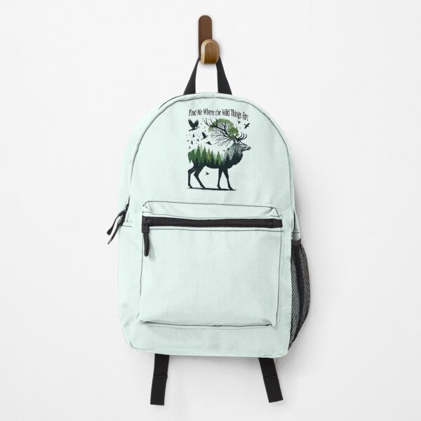 Item preview, Find Me Where the Wild Things Are – Majestic Deer Forest Silhouette Design designed and sold by Sachie's Studio.